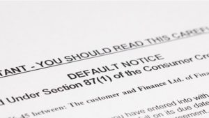 a default notice