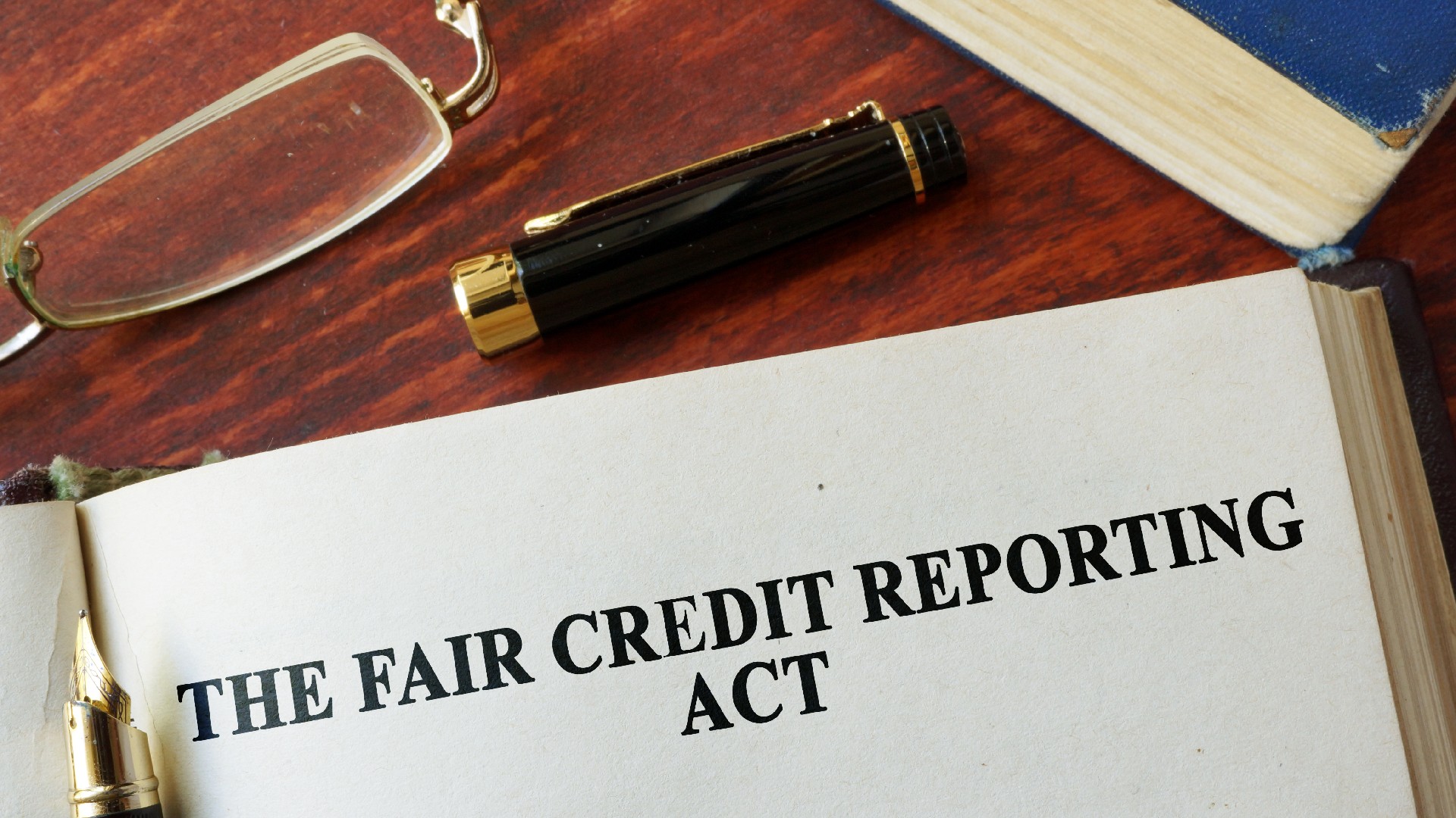 The Fair Credit Reporting Act written on a page