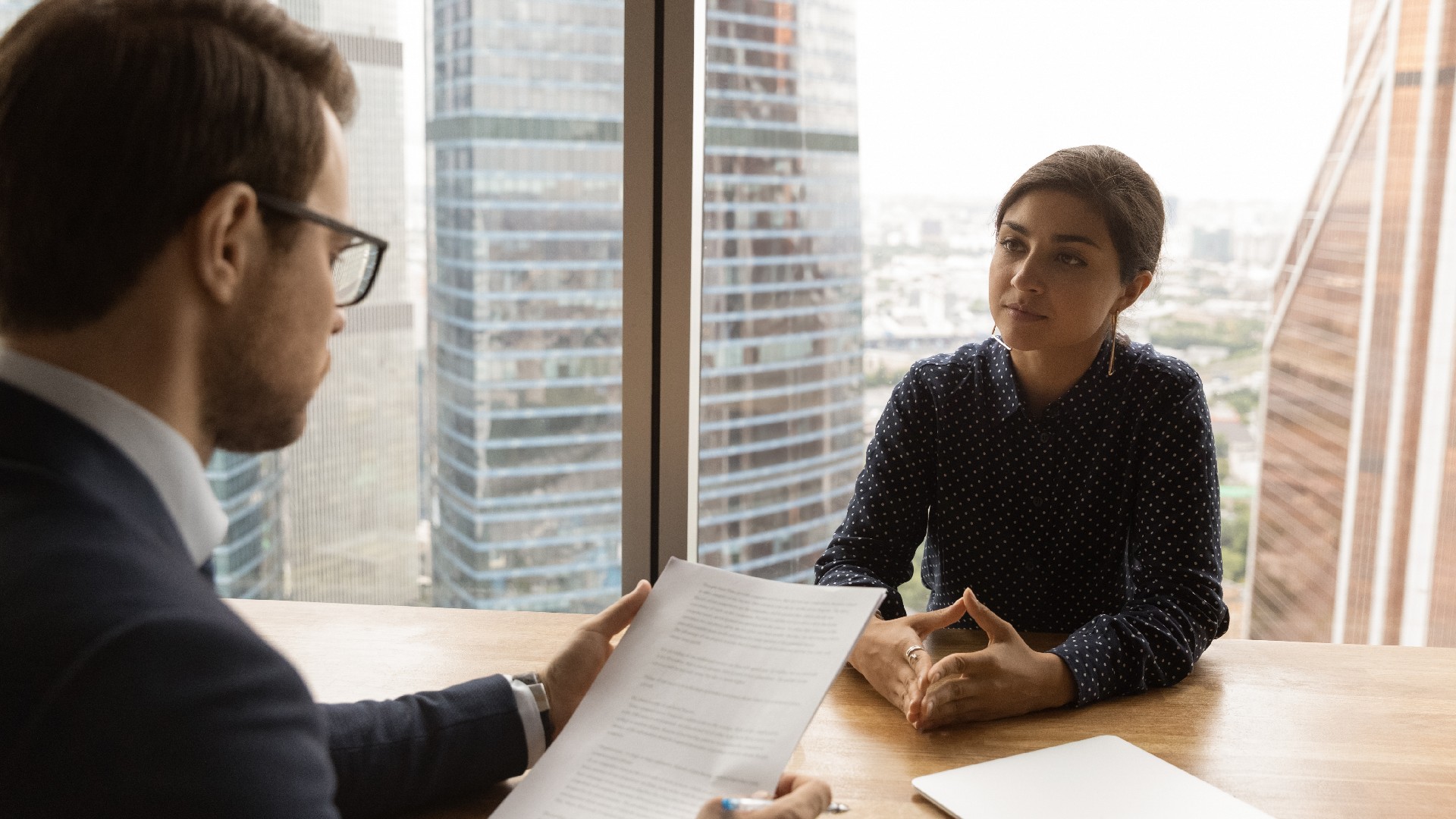 A person speaks to a lawyer about wage garnishment in Texas