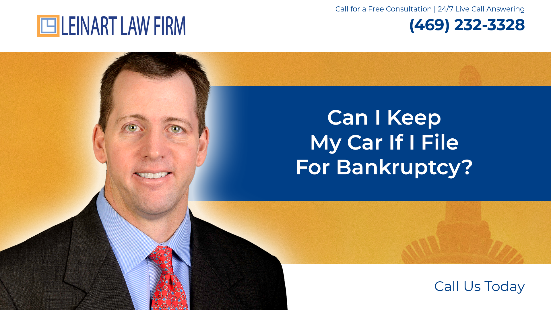 Can I keep my car if I file for bankruptcy? - Leinart Law Firm